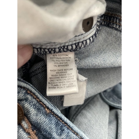 Ann Taylor Loft Womens Jeans Curvy Skinny Fit Stretch Denim Blue Size 26 / 2 - Picture 6 of 6